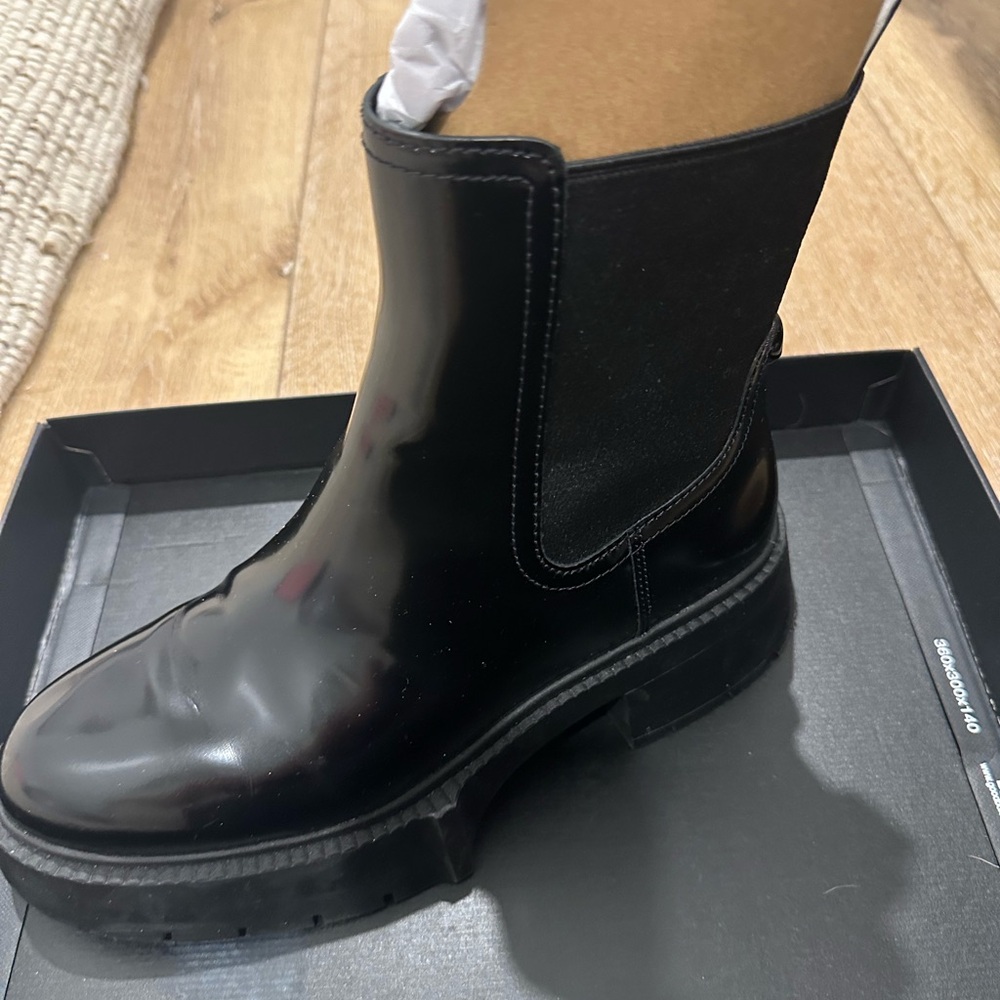 Coach Black Chelsea Ankle Boots - Picture 3 of 5